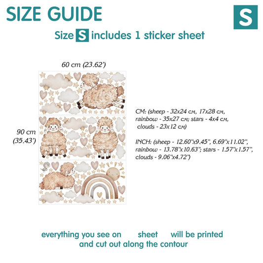 Sheep Wall Decals