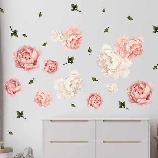 Peonies Wall Decals 1.14