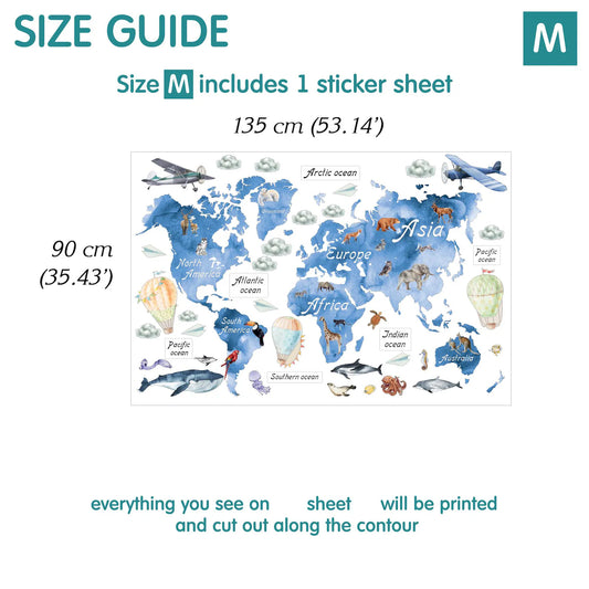 Map Wall Decals (3.0)