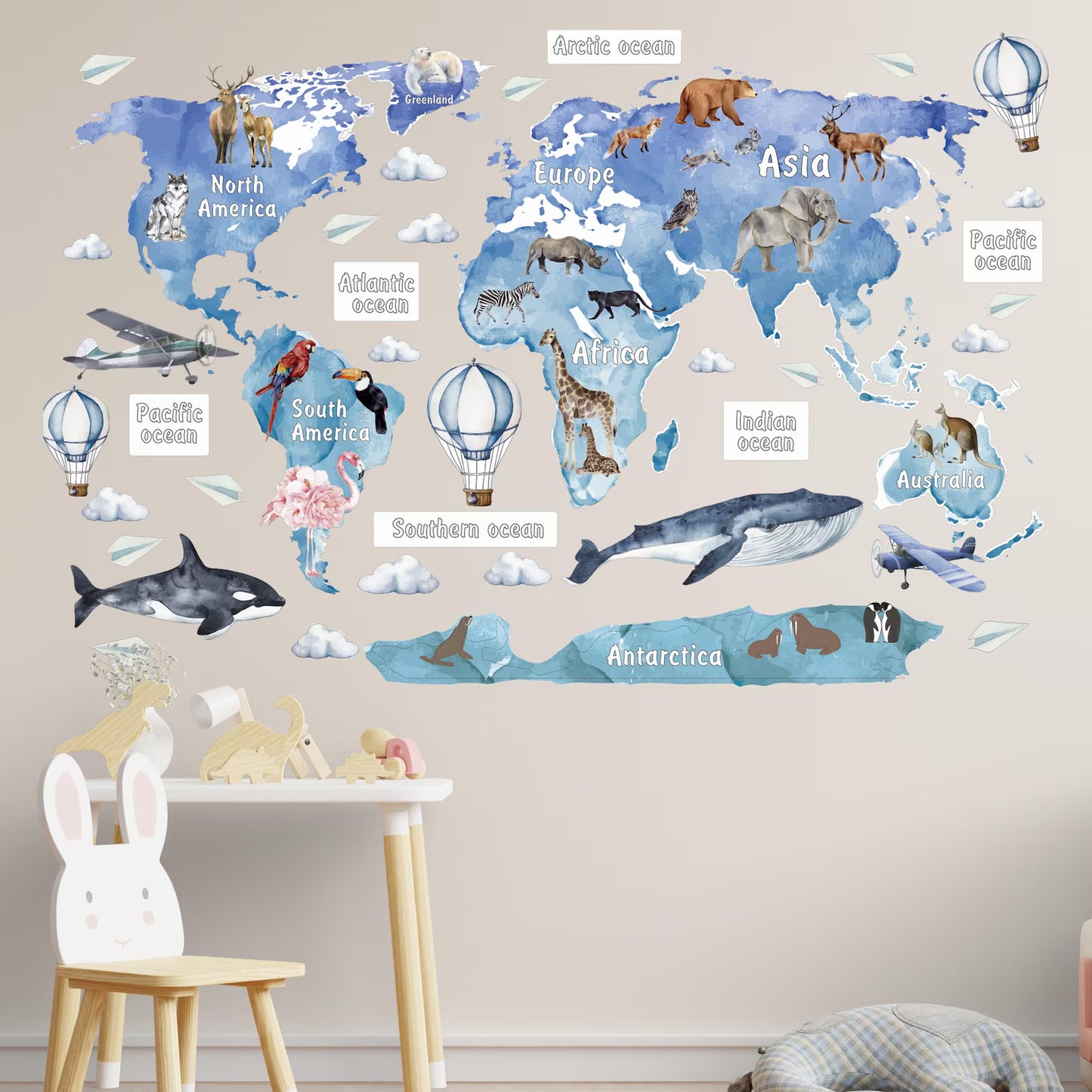 Map Wall Decals (1.0)