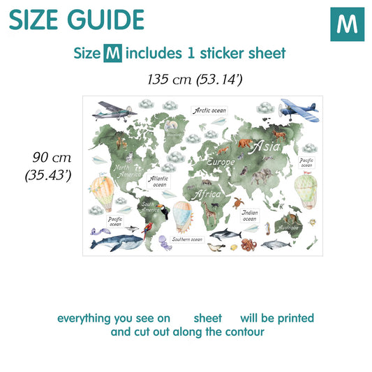 Map Wall Decals (4.0)