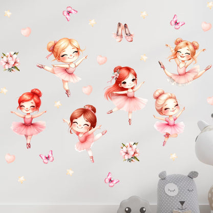 Ballerina Wall Decals