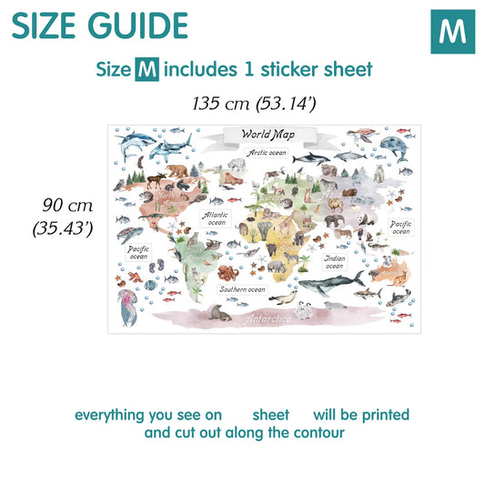 Map Wall Decals (5.0)