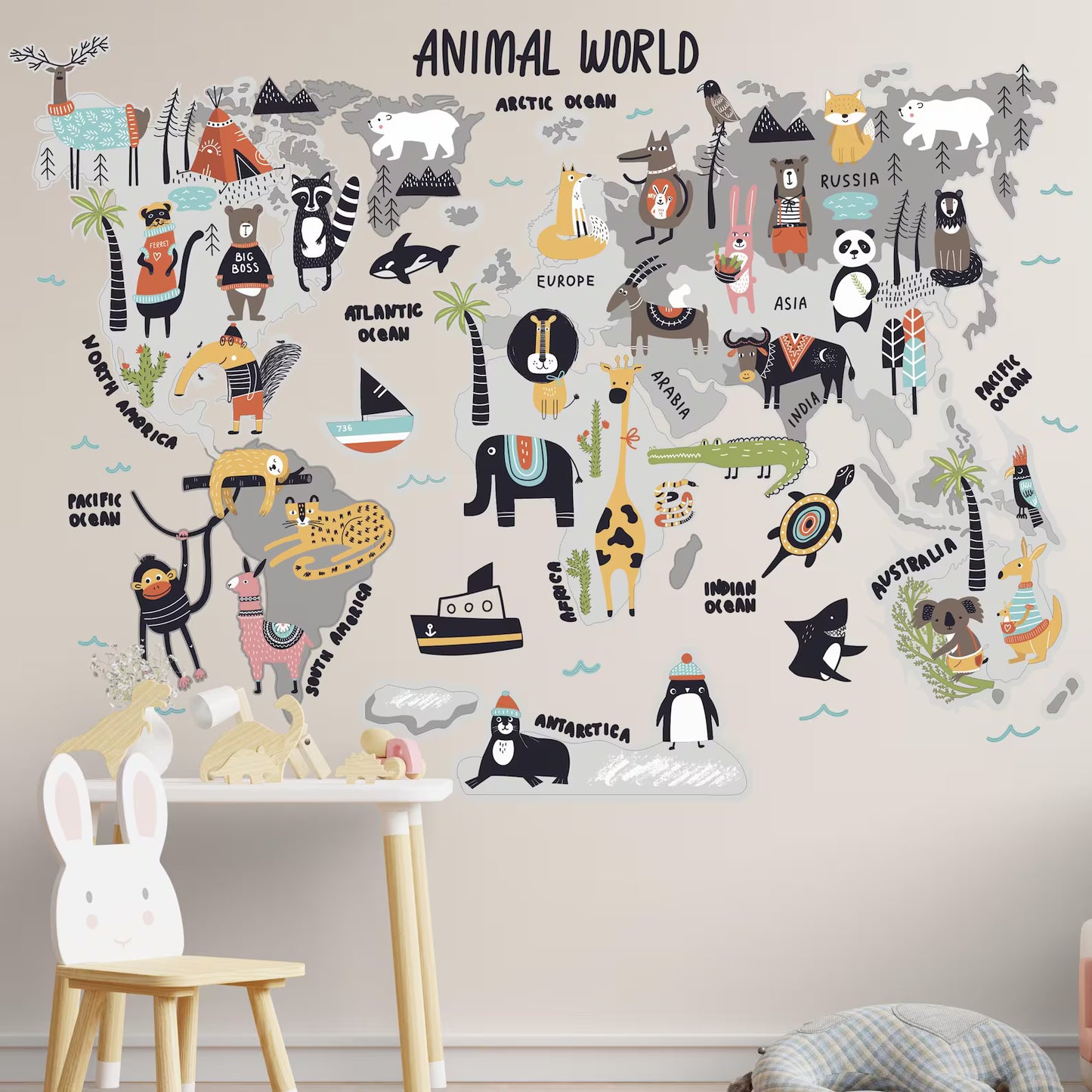Map Wall Decals (6.0)
