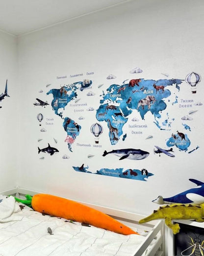 Map Wall Decals (1.0)