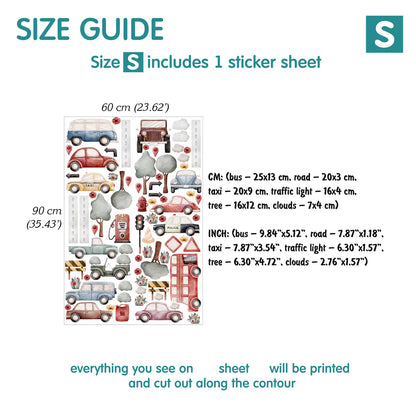 Cars Wall Decals 77.23