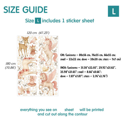 Fairy tale Wall Decals (13.0)