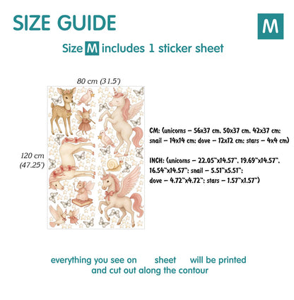 Fairy tale Wall Decals (13.0)