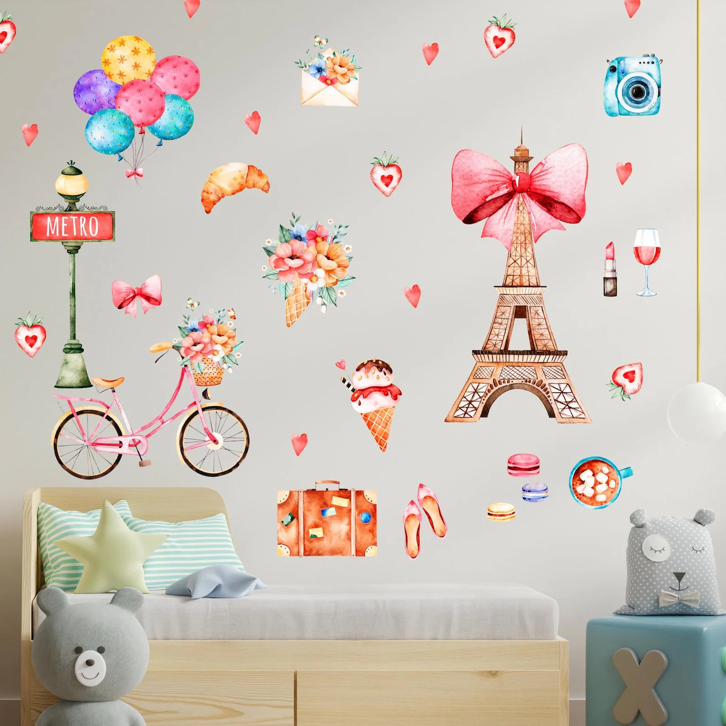 Paris Wall decals