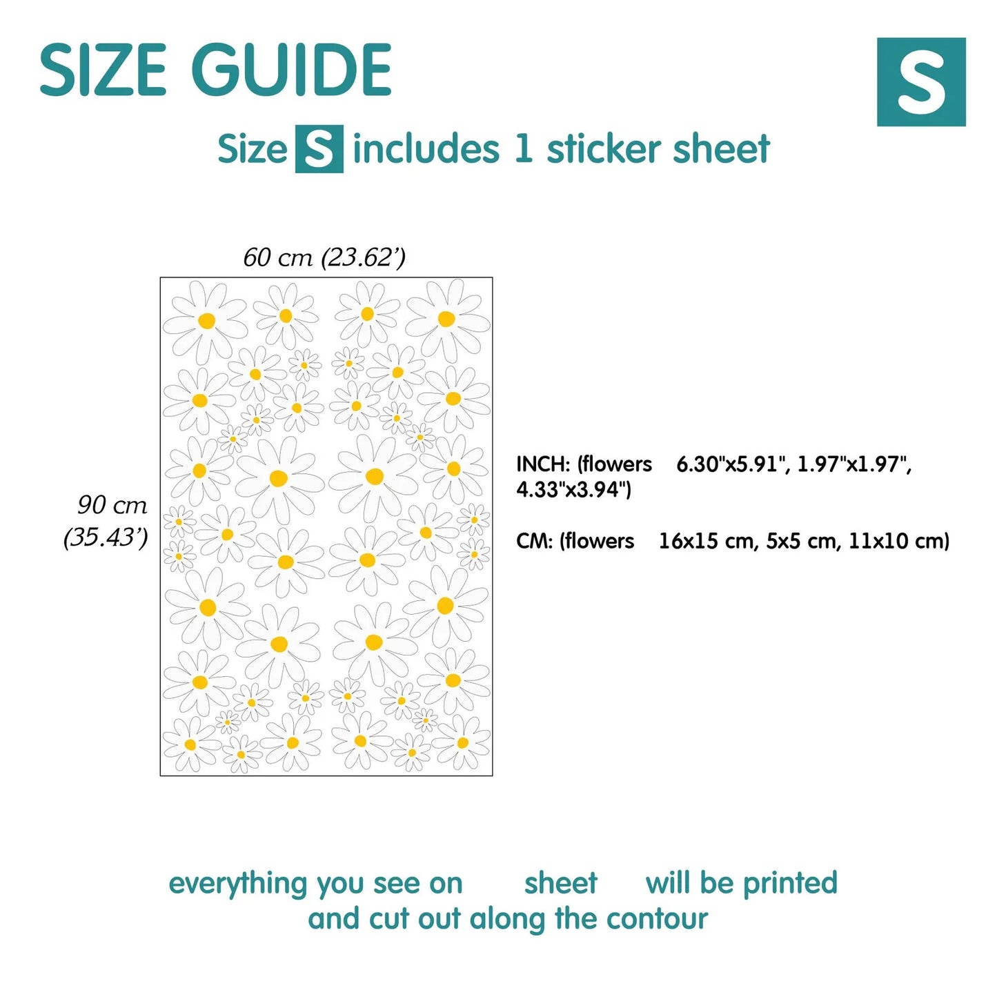 Daisy Wall Decal 1.1