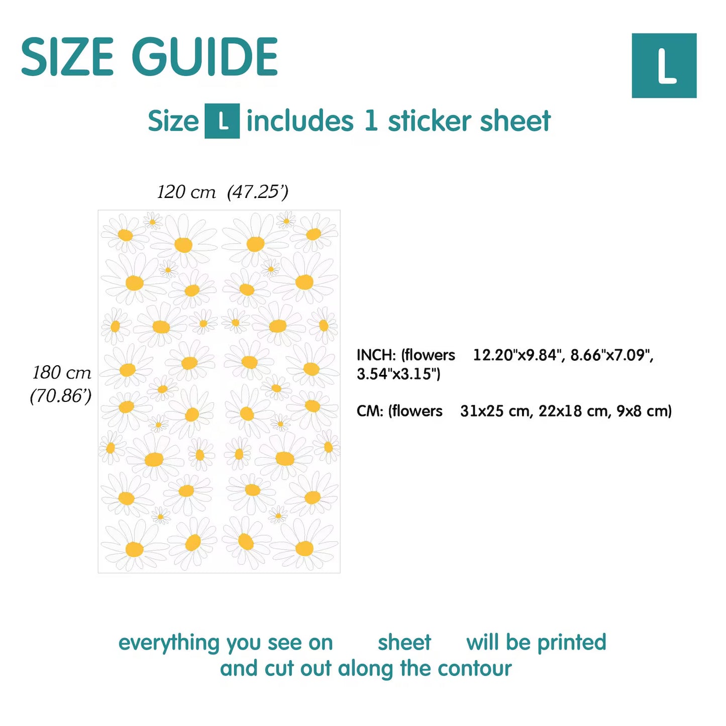 Daisy Wall Decal 1.3