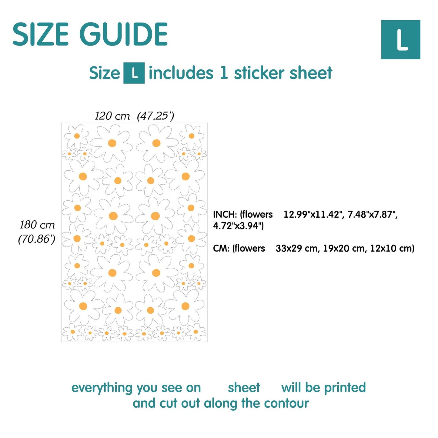 Daisy Wall Decal 1.2
