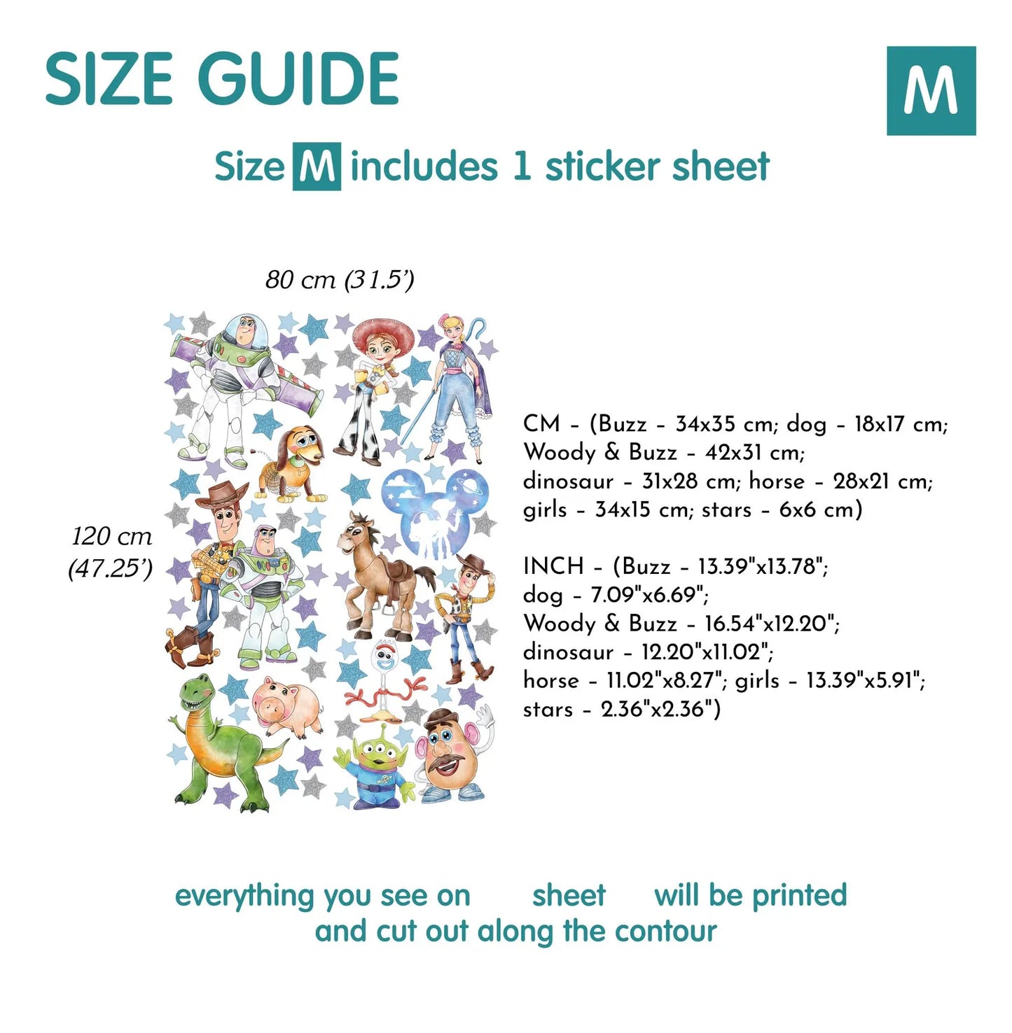 Toy Story Wall Decals