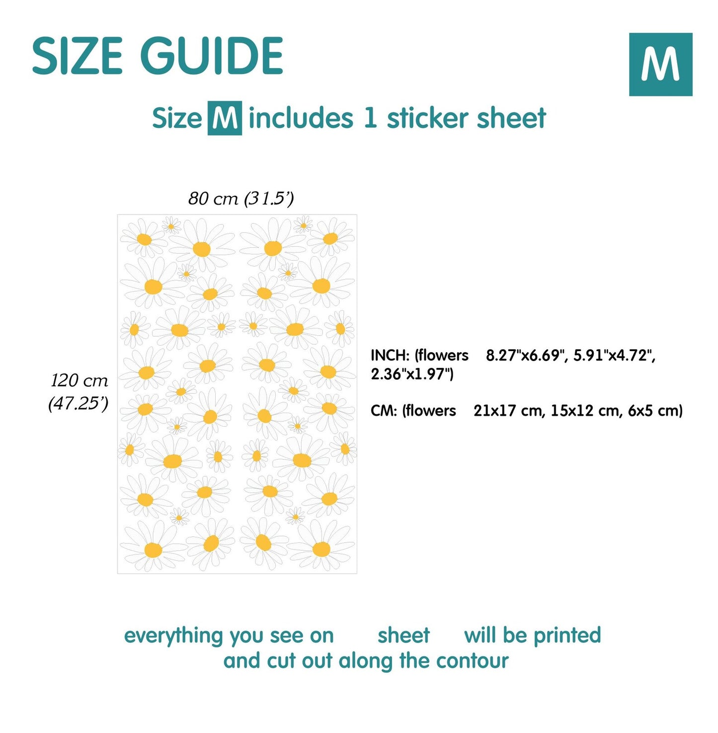 Daisy Wall Decal 1.3