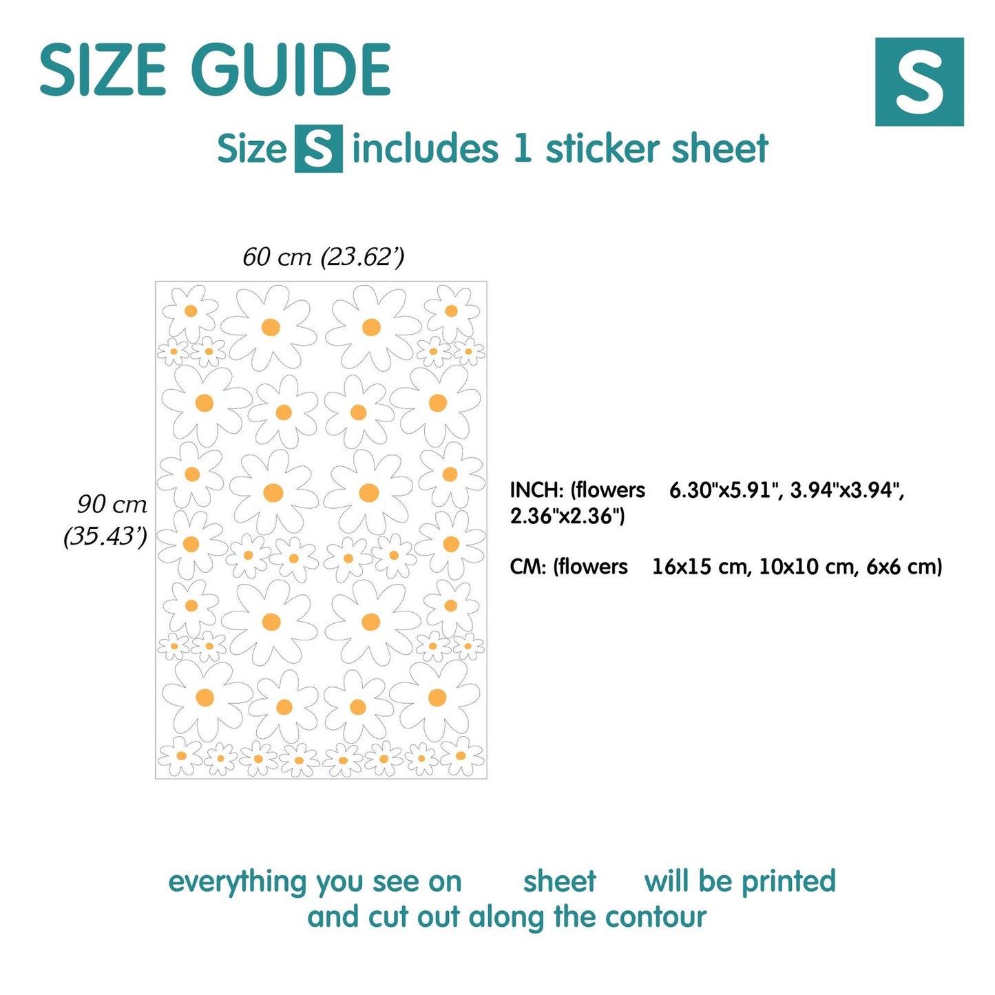 Daisy Wall Decal 1.2