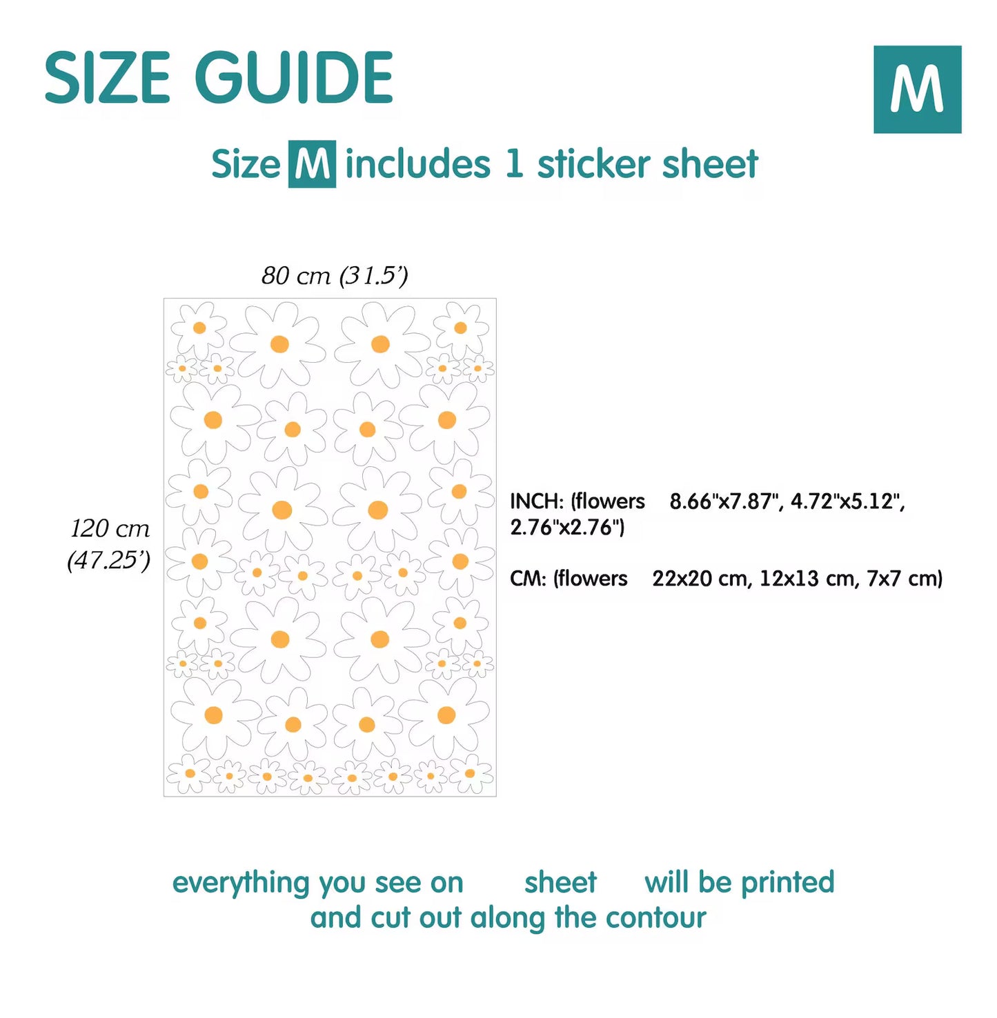 Daisy Wall Decal 1.2