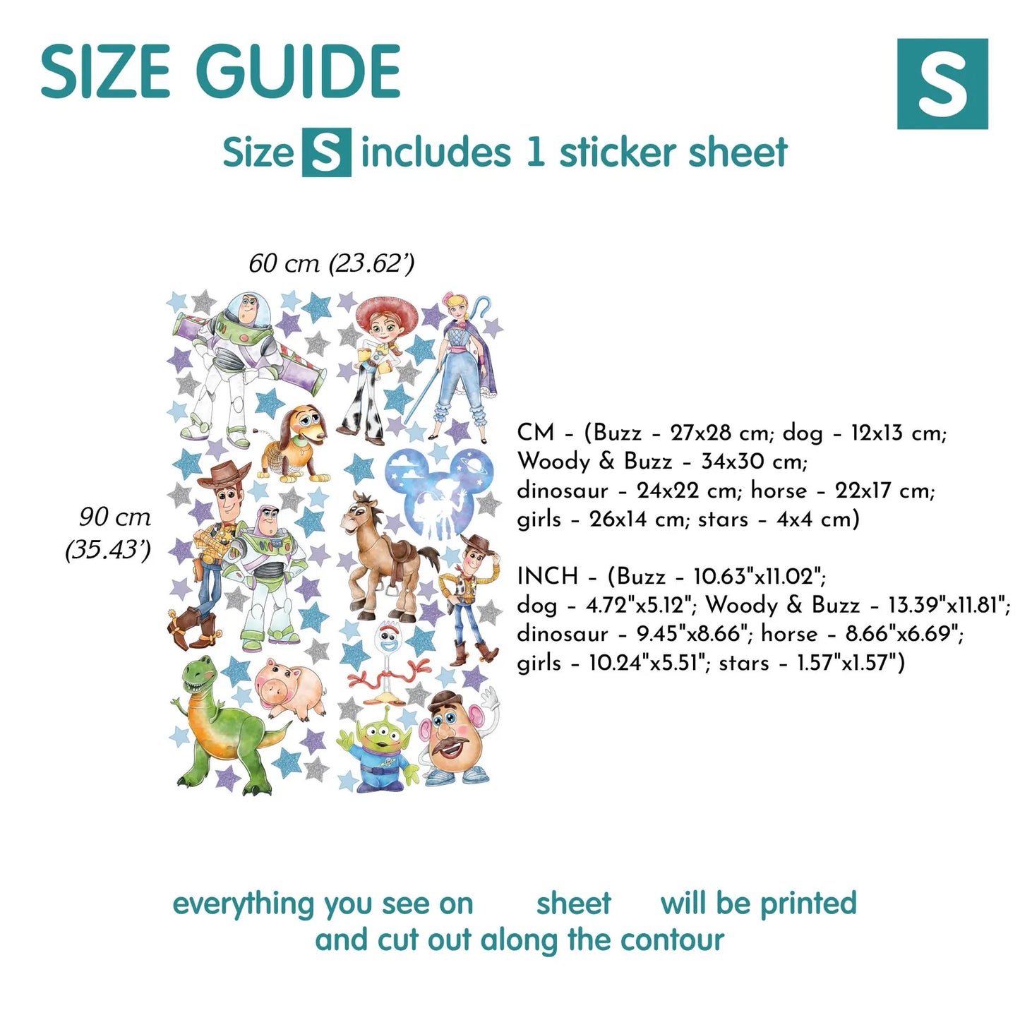 Toy Story Wall Decals