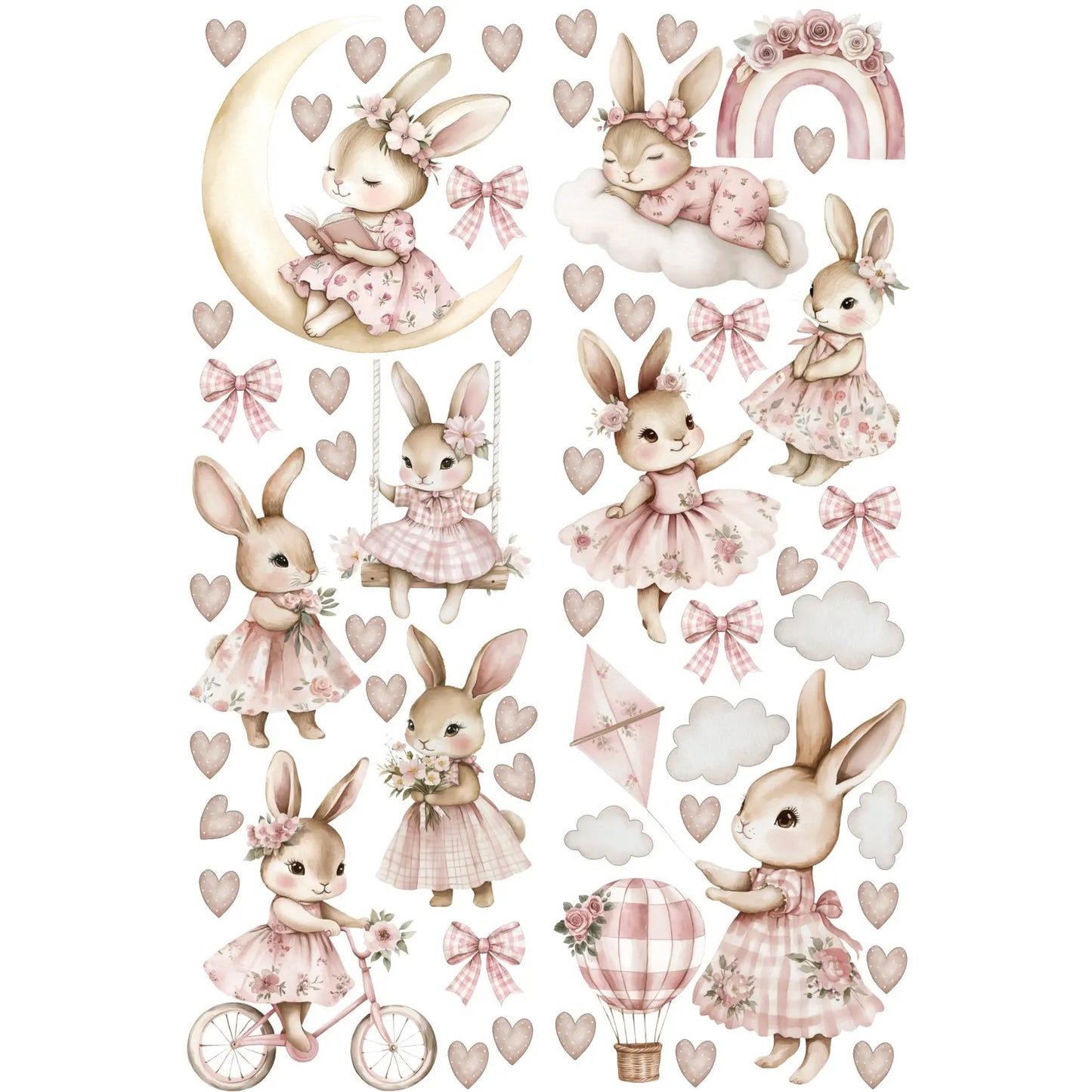 Bunny Wall Decals 1.29