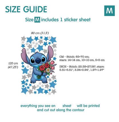 Stitch wall Decal 1.71