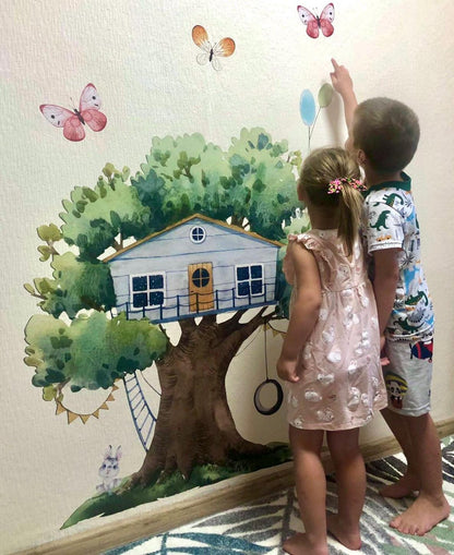 Tree House Wall Decal 1.2
