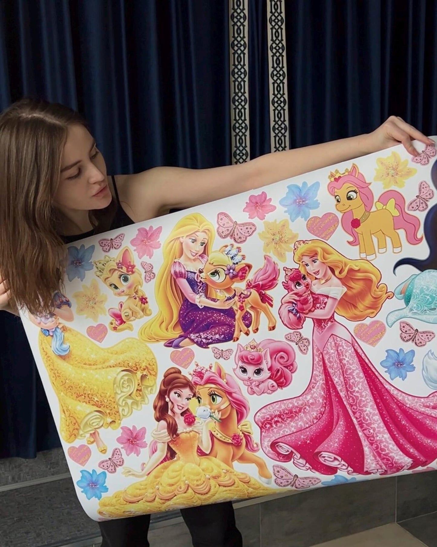 Princess Wall Decals 1.68