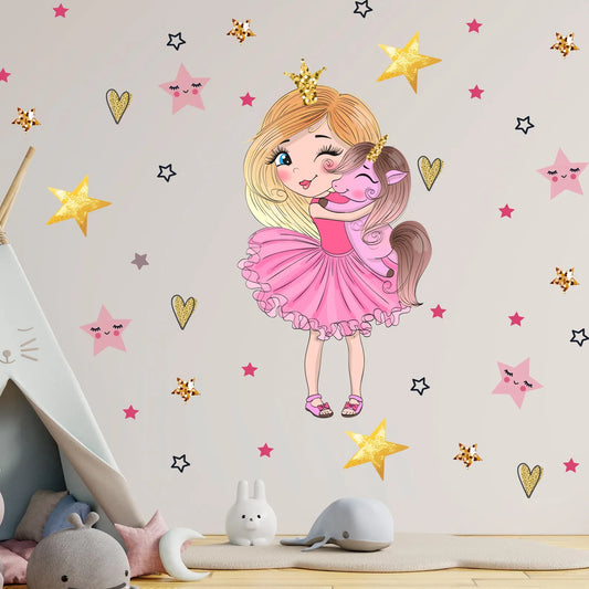 Princess Wall Decals 1.69