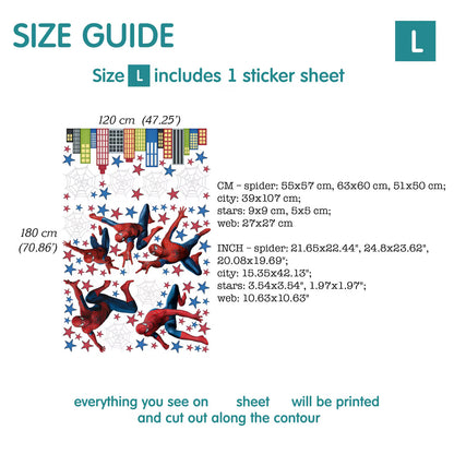 Superhero Wall Decal 1.18