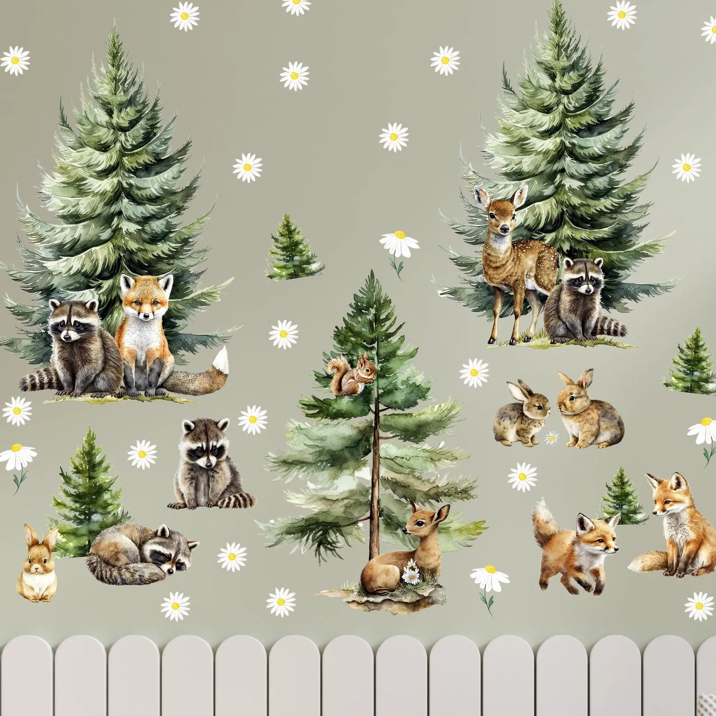 Forest Wall Decals 7.11