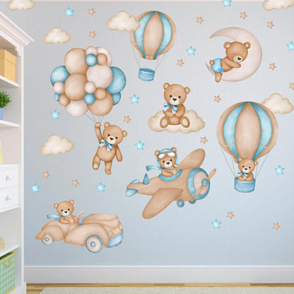 Bears Wall Decals 11.71