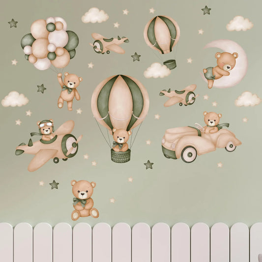 Bears Wall Decals 11.73