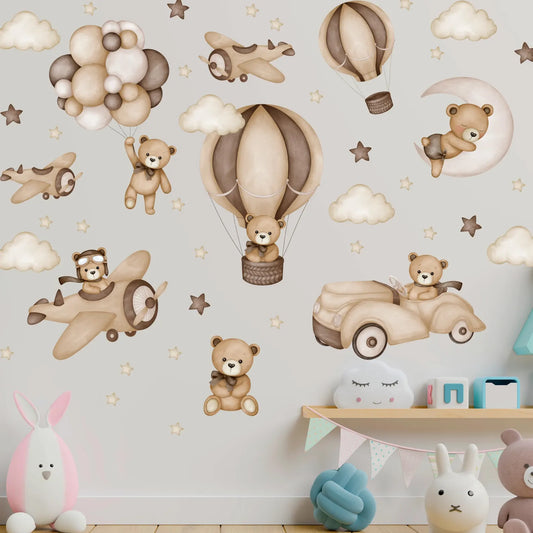 Bears Wall Decals 11.72