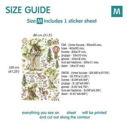 Tree House Wall Decal 1.6