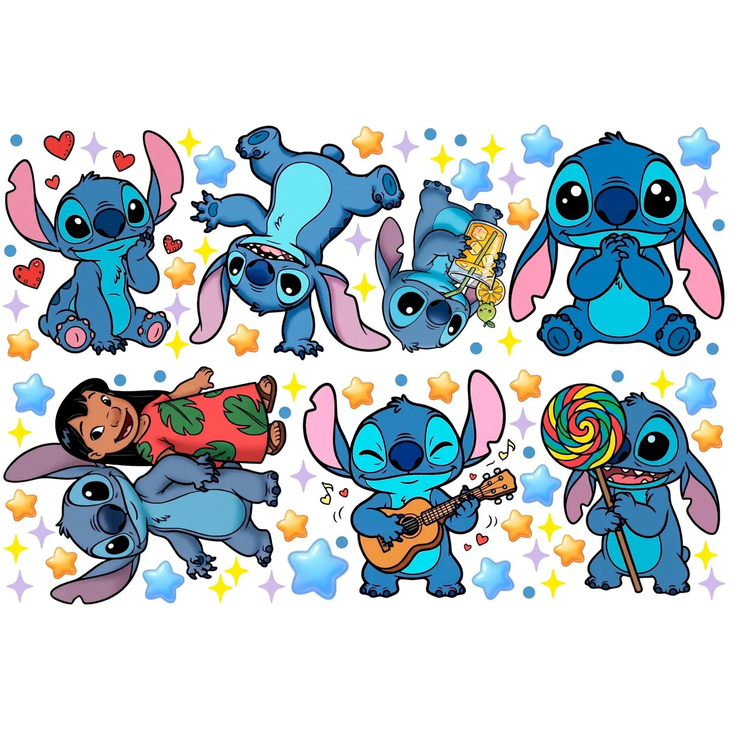 Stitch wall Decal 1.56
