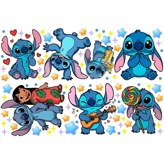 Stitch wall Decal 1.56