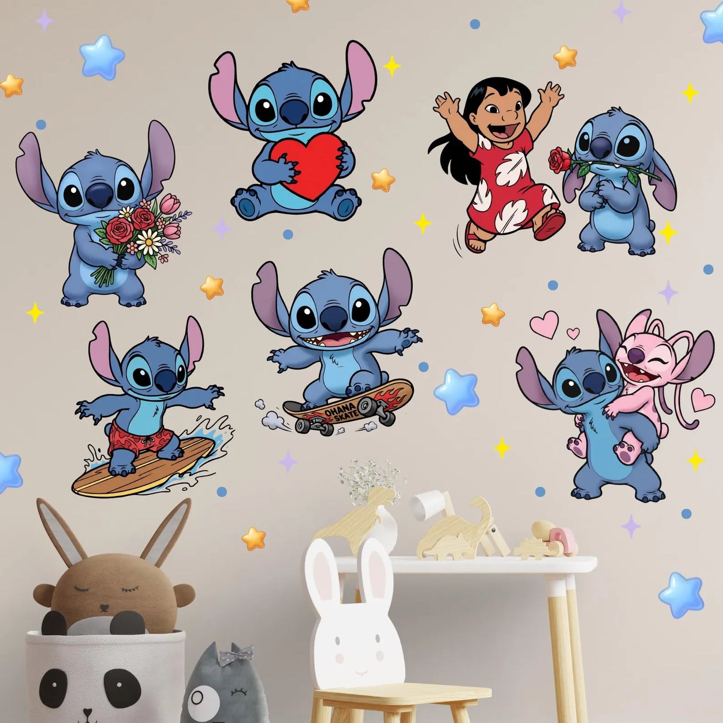 Stitch wall Decal 1.59