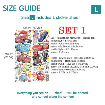 Cars Wall Decal 91.22