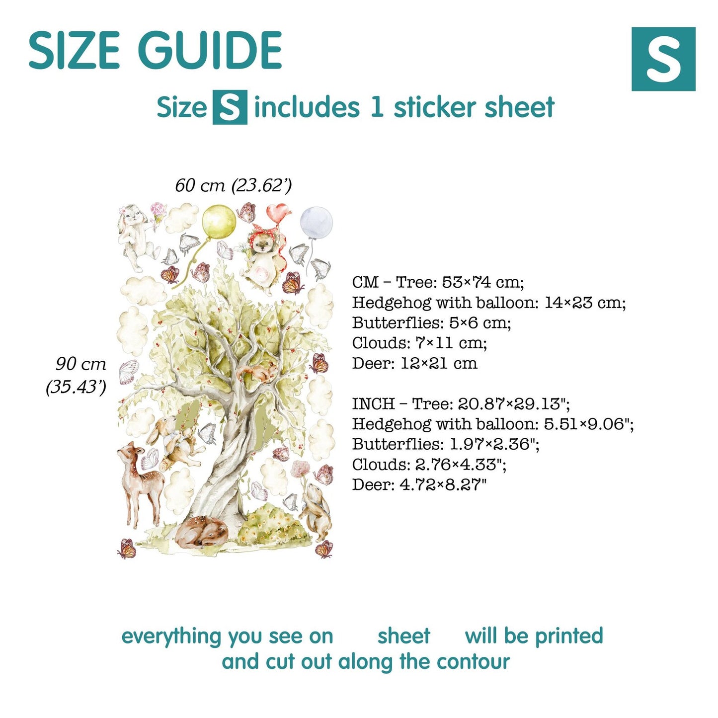 Tree House Wall Decal 1.7