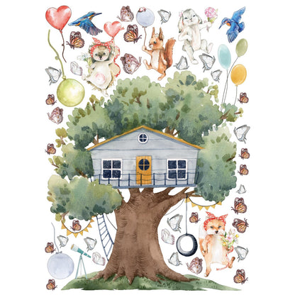 Tree House Wall Decal 1.2