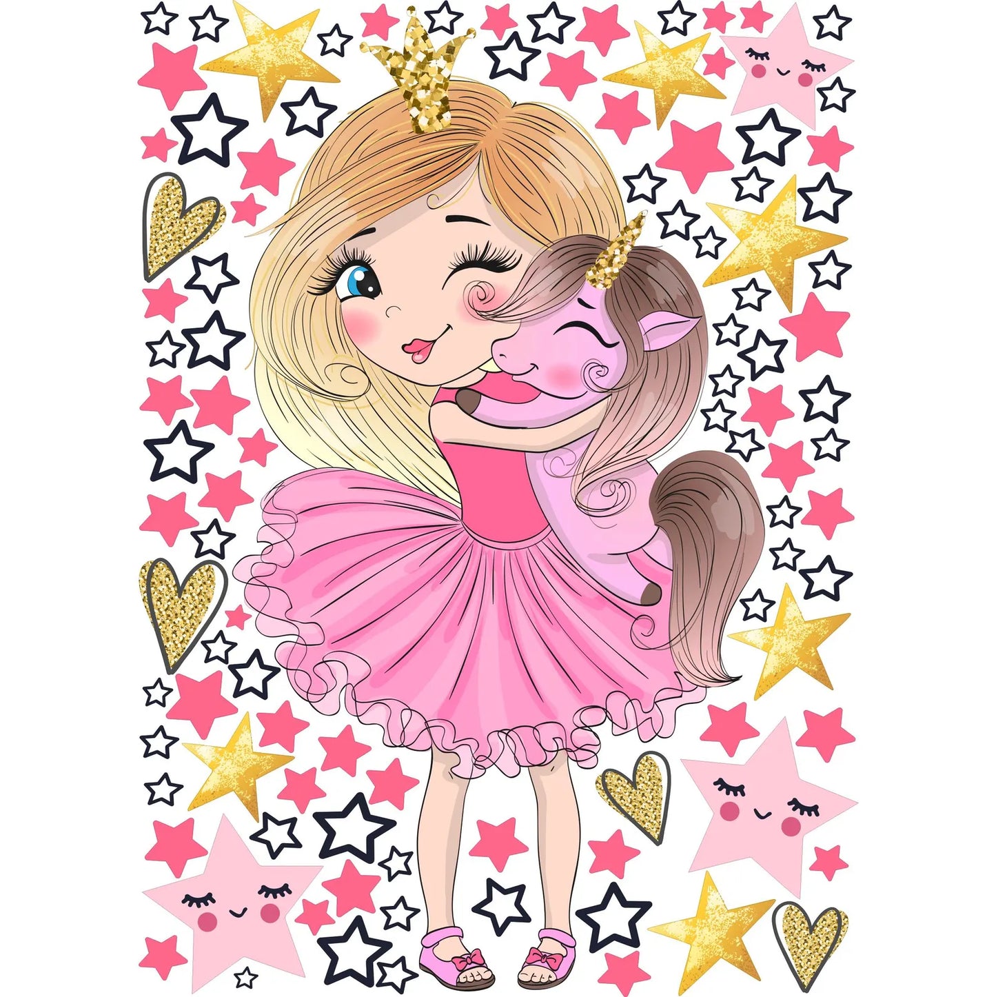 Princess Wall Decals 1.69
