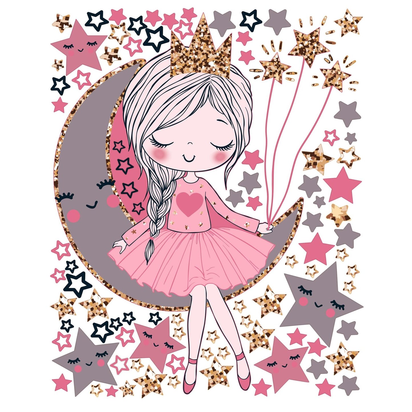 Princess Wall Decals 1.95