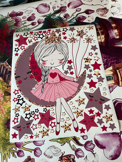 Princess Wall Decals 1.95