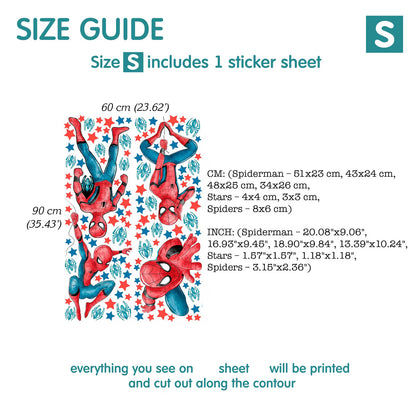 Superhero Wall Decal 1.17