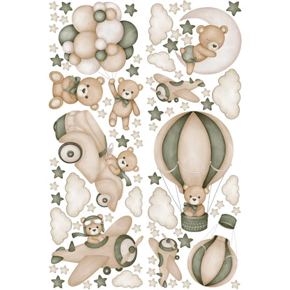 Bears Wall Decals 11.73