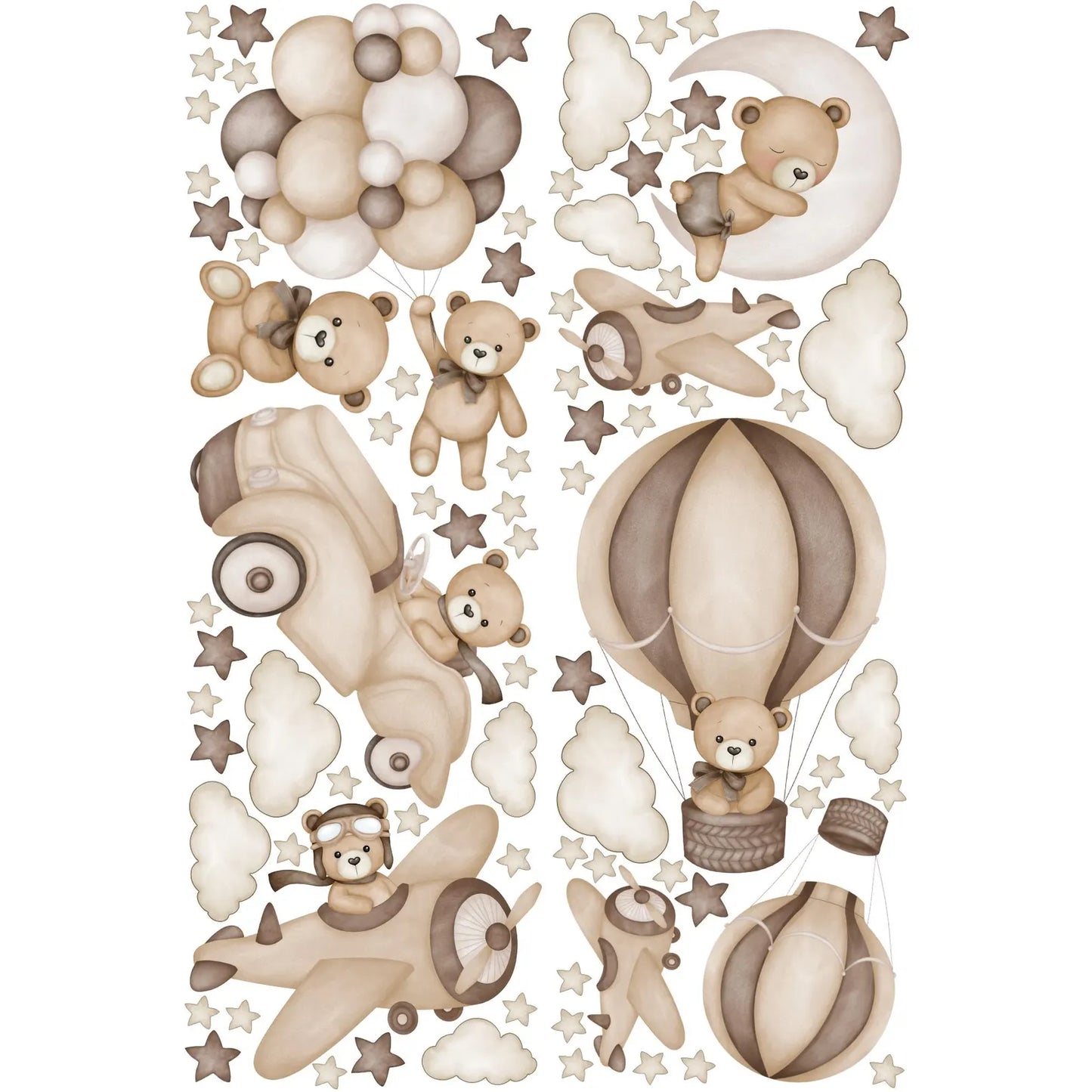 Bears Wall Decals 11.72