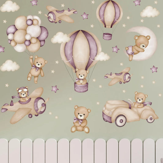 Bears Wall Decals 11.74