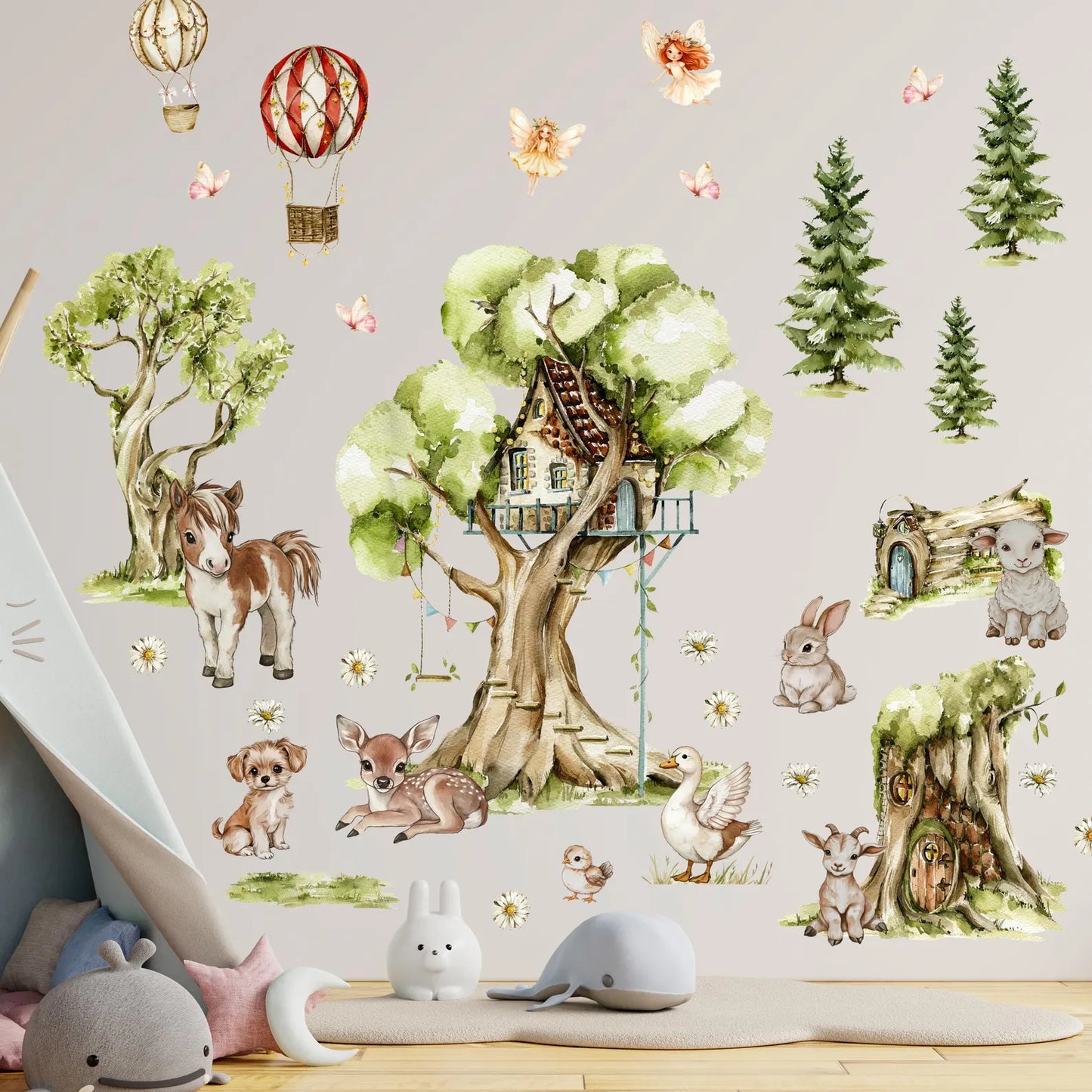 Tree House Wall Decal 1.6