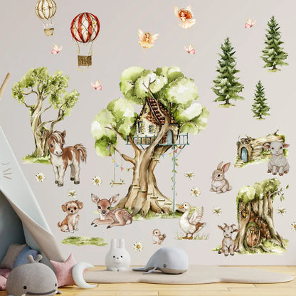 Tree House Wall Decal 1.6