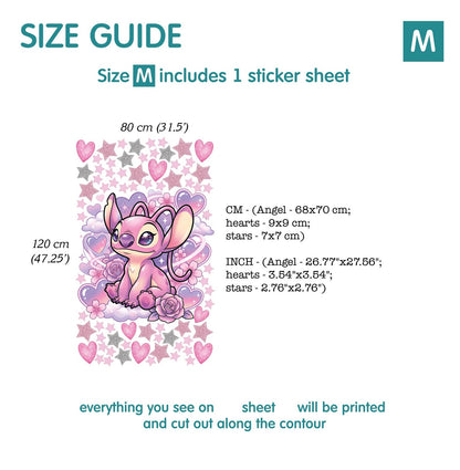 Stitch wall Decal 1.62