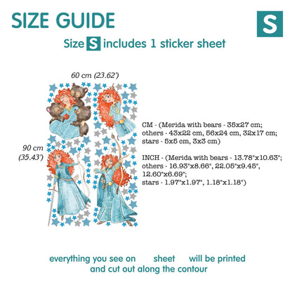 Princess Wall Decal 1.97