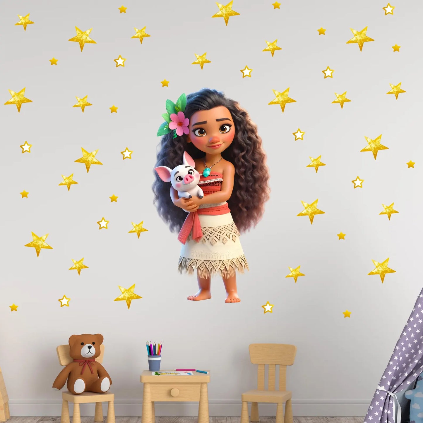 Princess Wall Decals 1.71